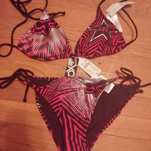 Bikini - Fox Racing & Rockstar Energy Pink & Black